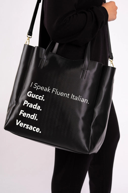 I speak fluent italian gucci prada bag Outlet