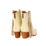 Bali Pearl Fringe Bootie