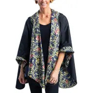 William Morris Golden Flowers Rain Travel Cape