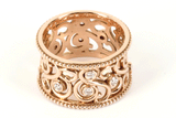 Venetian Scroll Diamond Ring